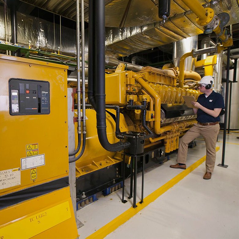 Automação de Sistema de Geração de Energia a Gás e a Diesel